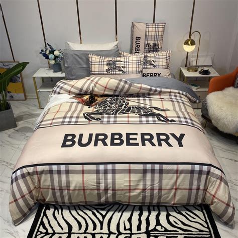 burberry bedding set|Burberry comforter bed set.